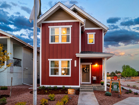 vanguard homes gold hill mesa model
